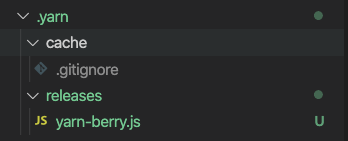 .yarn folder screenshot